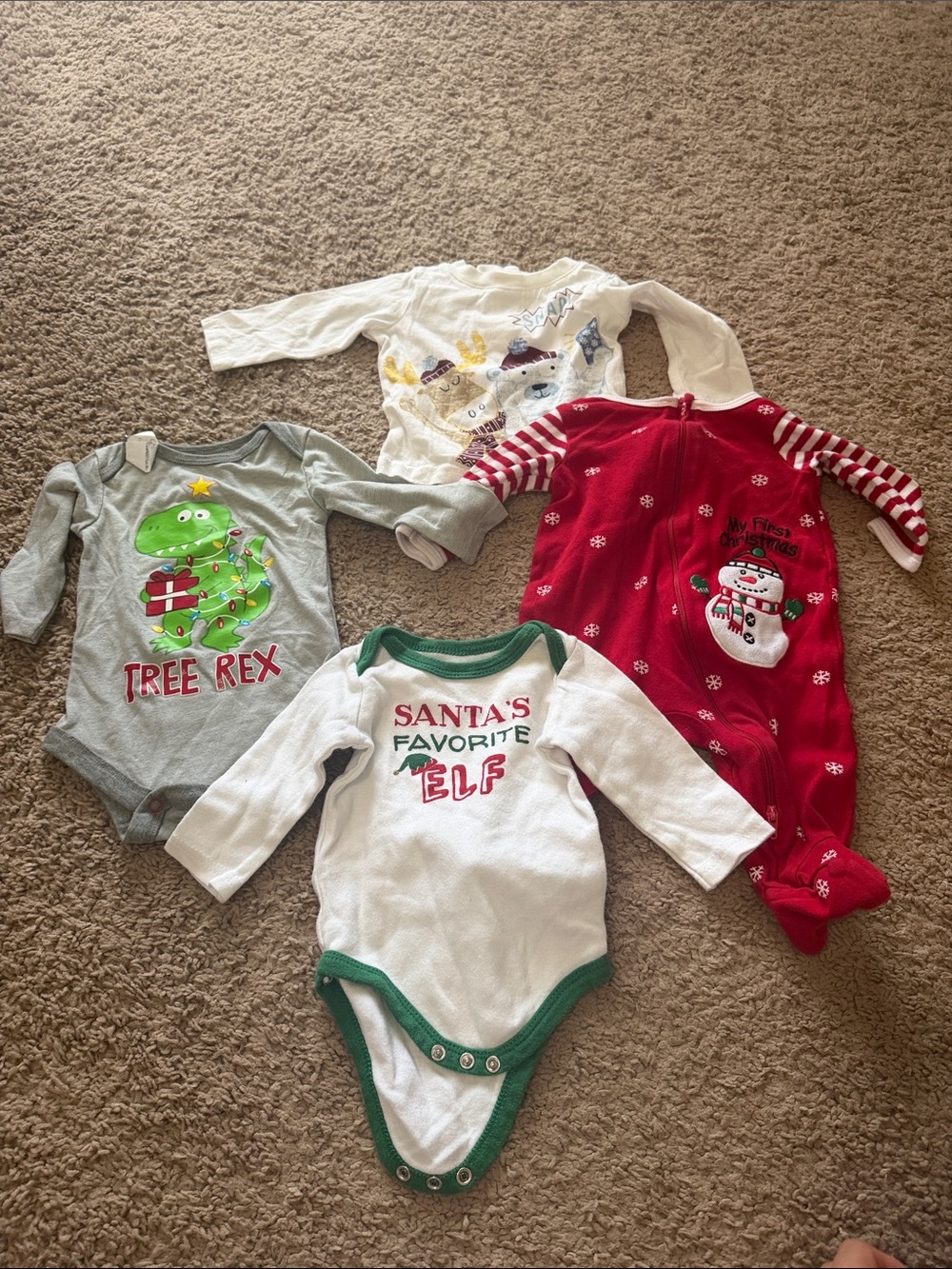 Size 0-3 month Christmas bundle